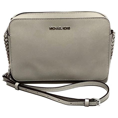 michael kors umhängetasche grau klein|Designer.